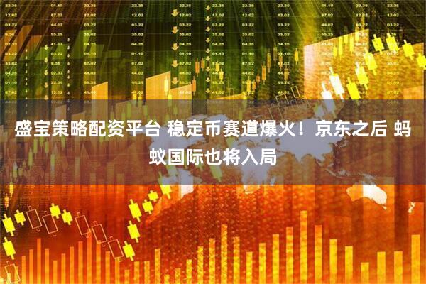 盛宝策略配资平台 稳定币赛道爆火！京东之后 蚂蚁国际也将入局